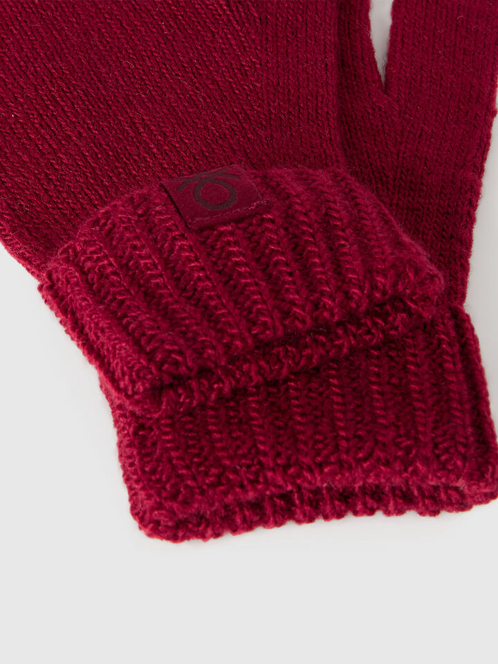 KNITTED GLOVES Junior Boy image number 3